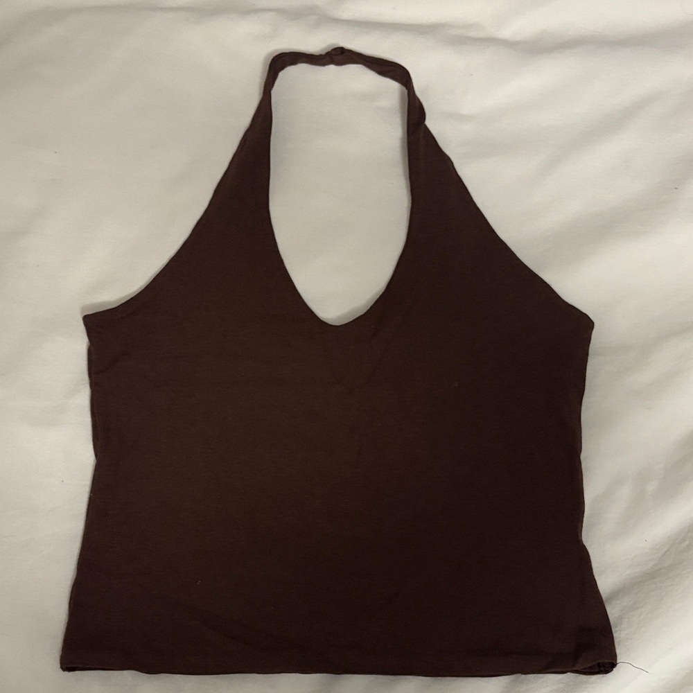 Cotton On Chocolate Brown Halter Camisole